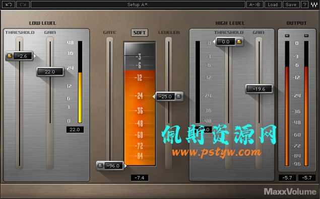 佩斯音频最新教程中英文翻译对比Waves MaxxVolume 多合一动态处理器插件视频教程(压缩/门限/调平器)