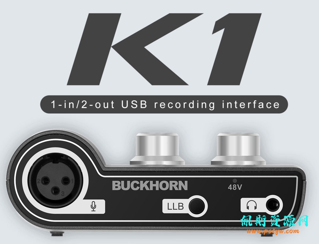 跳羚声卡Buckhorn K1搭载Studio One宿主机架软件跳线设置教程插图
