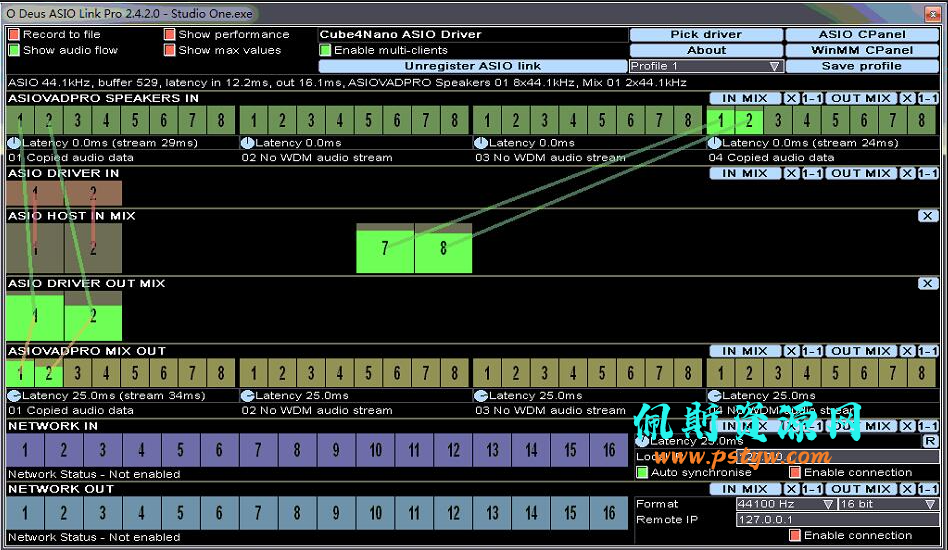 asio link pro 汉化版 v2.4.4.2 官方版附带集成声卡ASIO4ALL_2_14参考教程