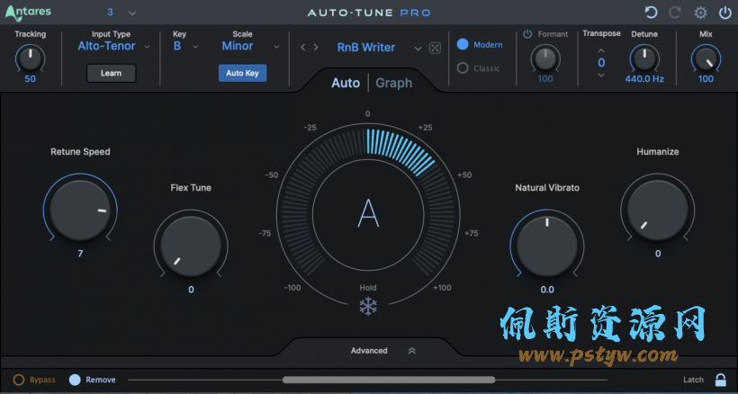 Auto-Tune Pro X 电音   Antares Auto-Tune Pro X v10.0.专业级音高校正VST3,AAX,WIN64 同时可以作电音