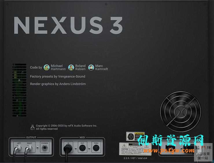 refx nexus 4 v4.5.4WIN音色库音源经典nexus合成器含全套