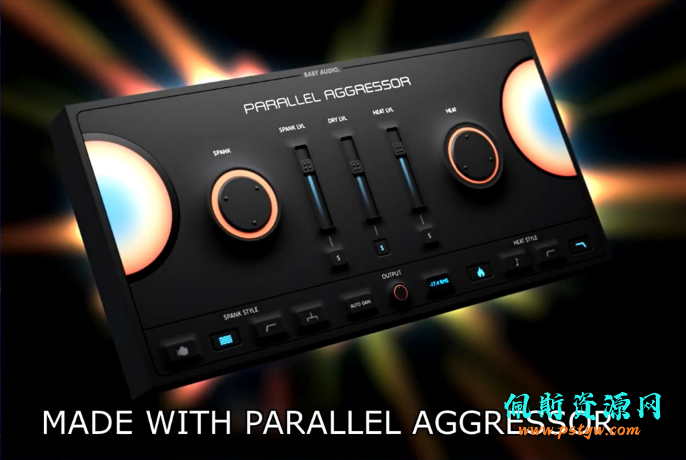 宝贝音频高度饱和压缩插件:Baby Audio Parallel Aggressor v1.1.1(Mac os)苹果版