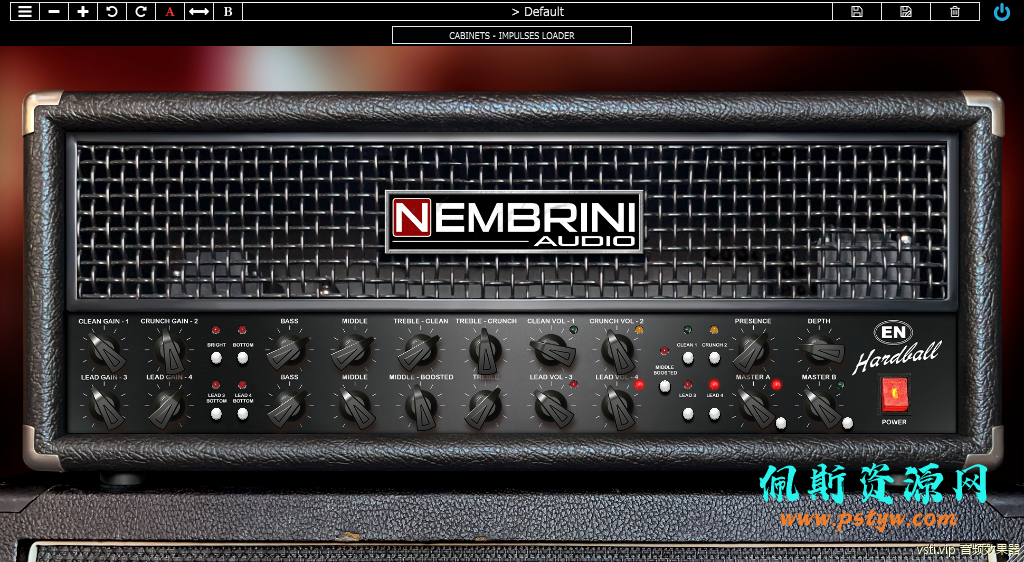佩斯亲测—Nembrini Audio – En Hardball v1.0.0优秀硬球金属头吉他放大器
