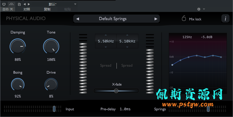 Physical Audio Dual Spring Reverb [WiN]VST.VST3.AAX.WIN64