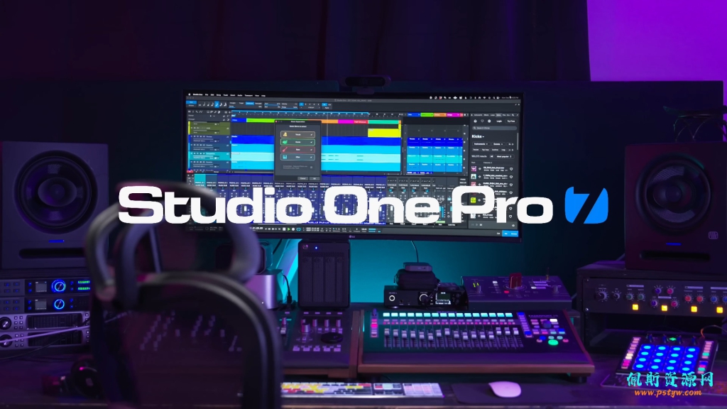 Studio One7 破解版宿主编曲机架软件PreSonus Studio One Pro 7  WIN 带安装说明插图3